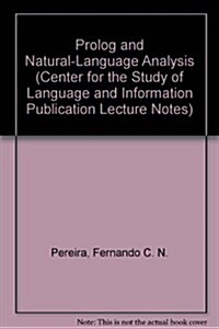 Prolog And Natural-language Analysis (Hardcover)