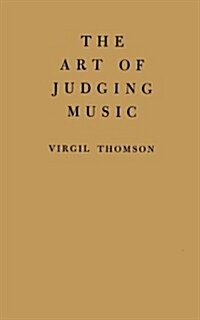 Art of Judging Music (Hardcover, Revised)