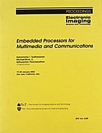 Embedded Processors For Multimedia And Communications (Paperback)