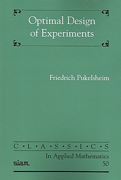 Optimal Design of Experiments (Paperback)