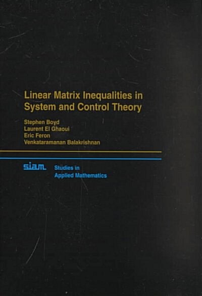 [중고] Linear Matrix Inequalities in System and Control Theory (Paperback)