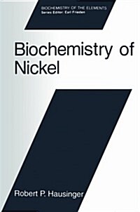 Biochemistry of Nickel (Paperback, 1993)