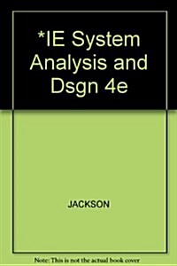 System Analysis & Design. (Hardcover, 4th, Teachers Guide)