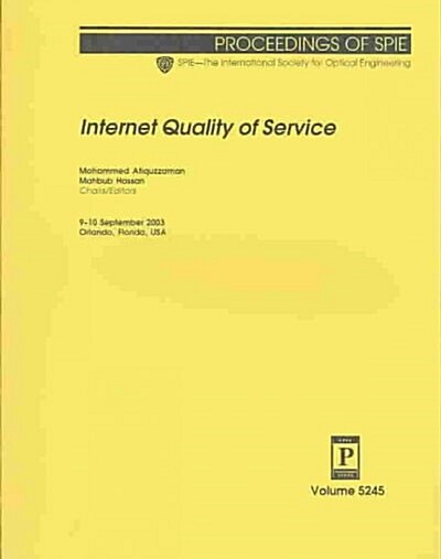 Internet Quality of Service (Paperback)