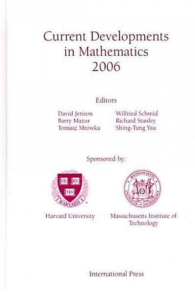 Current Developments in Mathematics, 2006 (Hardcover)