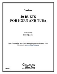 20 Duets for Horn and Tuba (Paperback)