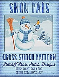 Snow Pals Cross Stitch Pattern (Paperback)