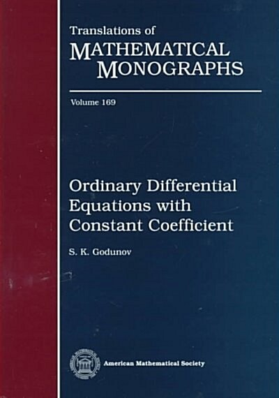 Ordinary Differential Equations With Constant Coefficient (Hardcover)