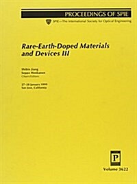 Rare Earth Doped Materials and Devices III (Paperback)