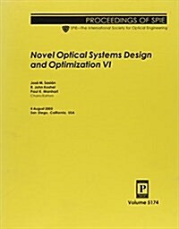 Novel Optical Systems Design and Optimization (Paperback)