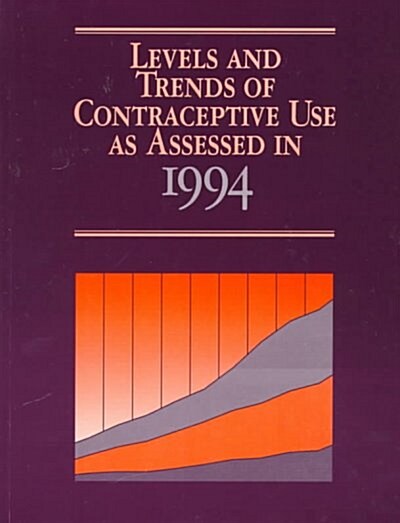 Levels and Trends of Contraceptive Use As Assessed in 1994 (Paperback)