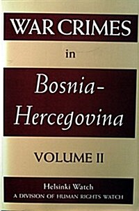 War Crimes in Bosnia-Hercegovina (Paperback)