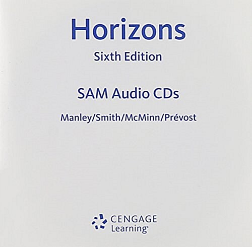 Horizons Sam Audio CD-ROM Program (CD-ROM, 6th)