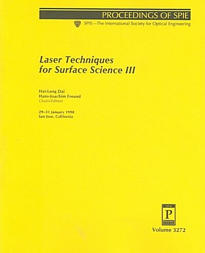 Laser Techniques for Surface Science III (Paperback)