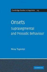 Onsets : suprasegmental and prosodic behaviour