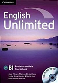 English Unlimited Pre-intermediate Coursebook with E-Portfolio (Package)