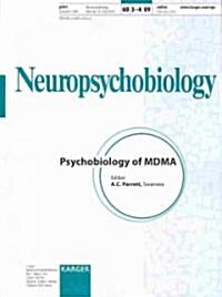 Psychobiology of MDMA (Paperback, 1st)