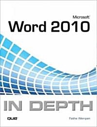Microsoft Word 2010 in Depth (Paperback)