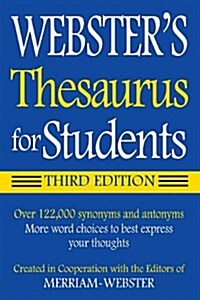 [중고] Webster‘s Thesaurus for Students (Paperback, 3)