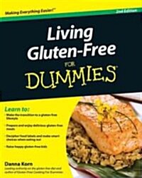 [중고] Living Gluten-Free for Dummies (Paperback, 2 Rev ed)