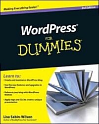 Wordpress for Dummies (Paperback, 3rd)