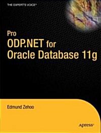 Pro ODP.NET for Oracle Database 11g (Paperback)