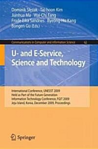 U- And E-Service, Science and Technology (Paperback, 2009)