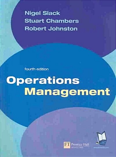 [중고] Operations Management (Paperback, 4 ed)