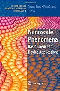 Nanoscale Phenomena: Basic Science to Device Applications (Paperback)