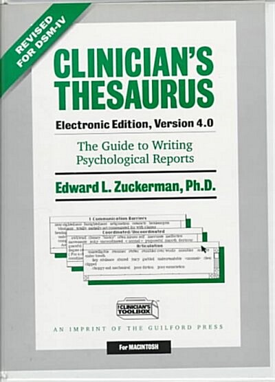 The Clinicians Thesaurus, Electronic Edition, Version 4.0/Mac Version (Paperback, Diskette)
