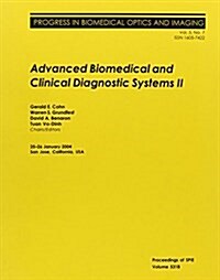 Advanced Biomedical And Clinical Diagnostic Systems Ii (Paperback)