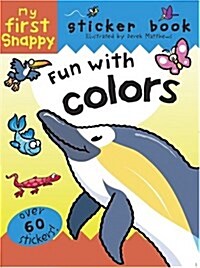 my first sanppy fun with colors sticker book