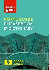 Collins Portuguese Phrasebook and Dictionary Gem Edition : Essential Phrases and Words in a Mini, Travel-Sized Format (Paperback, 4 Revised edition)