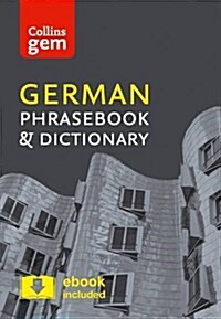 Collins German Phrasebook and Dictionary Gem Edition : Essential Phrases and Words in a Mini, Travel-Sized Format (Paperback, 4 Revised edition)