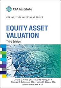 [중고] Equity Asset Valuation (Hardcover, 3, Revised)