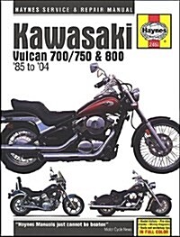 Kawasaki Vulcan 700/750 & 800 : 1985-2004 (Paperback)