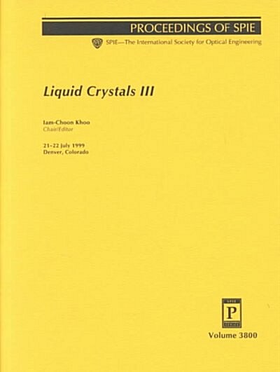 Liquid Crystals III (Paperback)