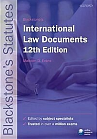 Blackstones International Law Documents (Paperback)