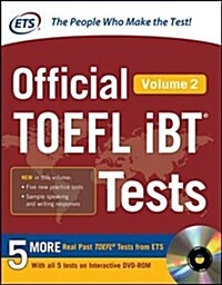 Official TOEFL Ibt(r) Tests Volume 2 (Paperback)