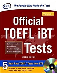 [중고] Official TOEFL IBT(R) Tests Volume 1, 2nd Edition (Paperback, 2)