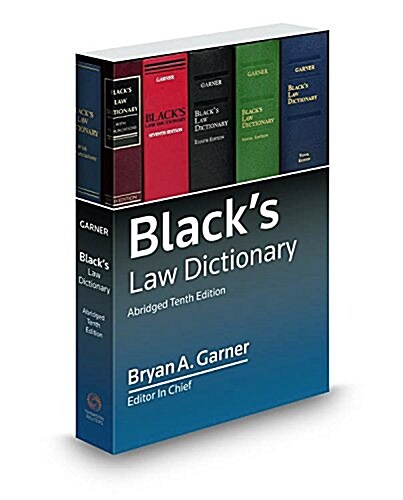 Blacks Law Dictionary (Paperback, 10th, Abridged)