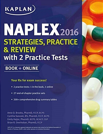 Naplex 2016 Strategies, Practice, and Review with 2 Practice Tests: Online + Book (Paperback)