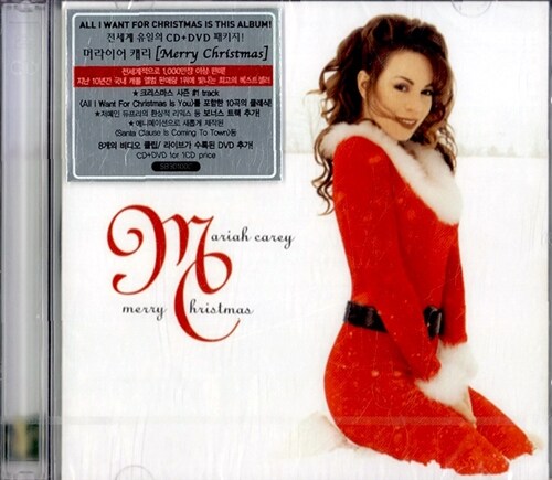[중고] Mariah Carey - Merry Christmas [CD+DVD Special Repackage]