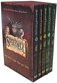 [중고] The Spiderwick Chronicles (Boxed Set) (Hardcover, Rough-Cut, Boxed Set)