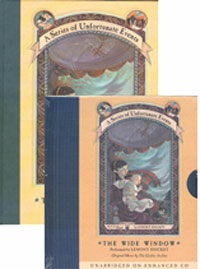 A Series of Unfortunate Events #03: The Wide Window (Hardcover + CD) - Unfortunate Events 시리즈