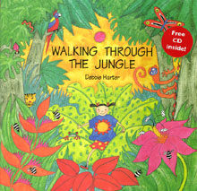 Walking Through the Jungle (Paperback, Compact Disc, Original) - 노래부르는 영어동화