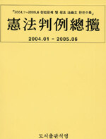 憲法判例總攬 : 2004.01 - 2005.06