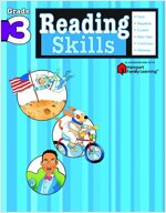 Reading Skills: Grade 3 (Flash Kids Harcourt Family Learning) (Paperback)