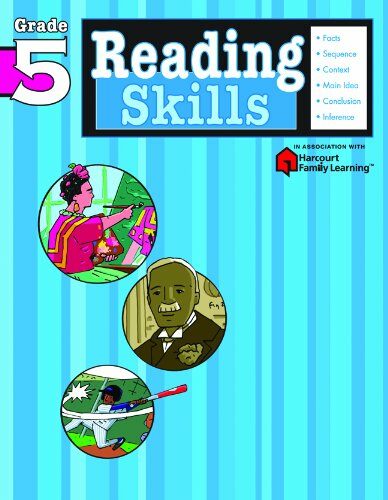 Reading Skills: Grade 5 (Flash Kids Harcourt Family Learning) (Paperback)