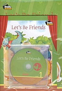 Ready Action 1 : Lets Be Friends (Students Book + WorkBook + CD 1장)
